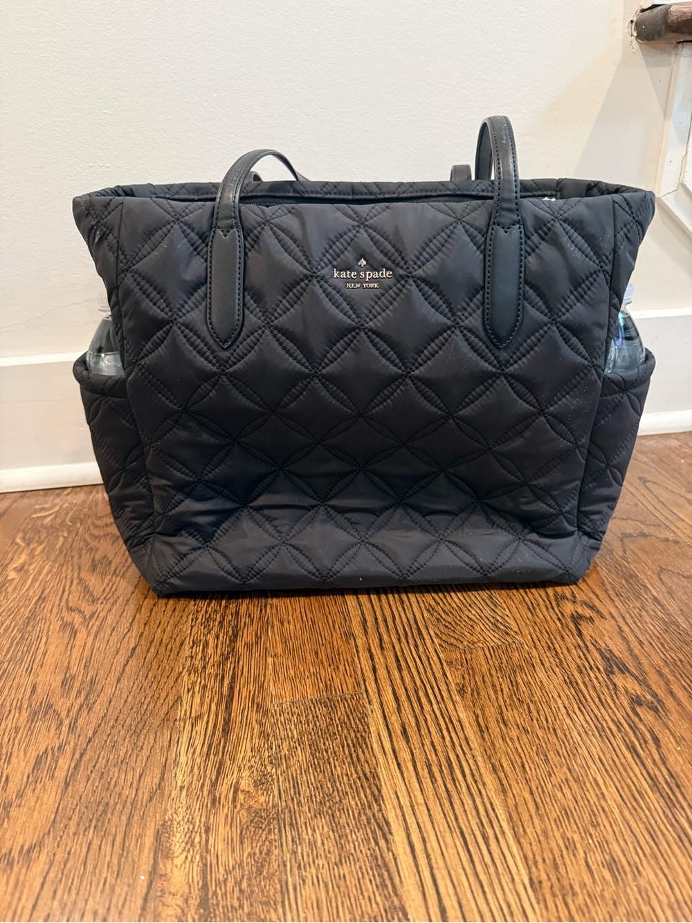kate spade Quilted Black Tote Bag - Picture 5 of 9